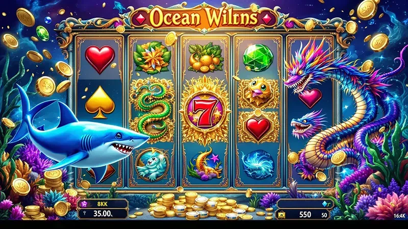 Arena bawah laut dengan target ikan untuk eksplorasi mobile RIP3
